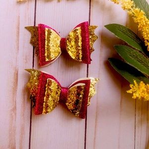 Baby bows | girls bows | pair of bows | clip bows